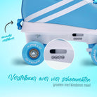 Apollo Disco Roller Soft Boots verstelbare rolschaatsen voor kinderen - Blueberry L (39-42)