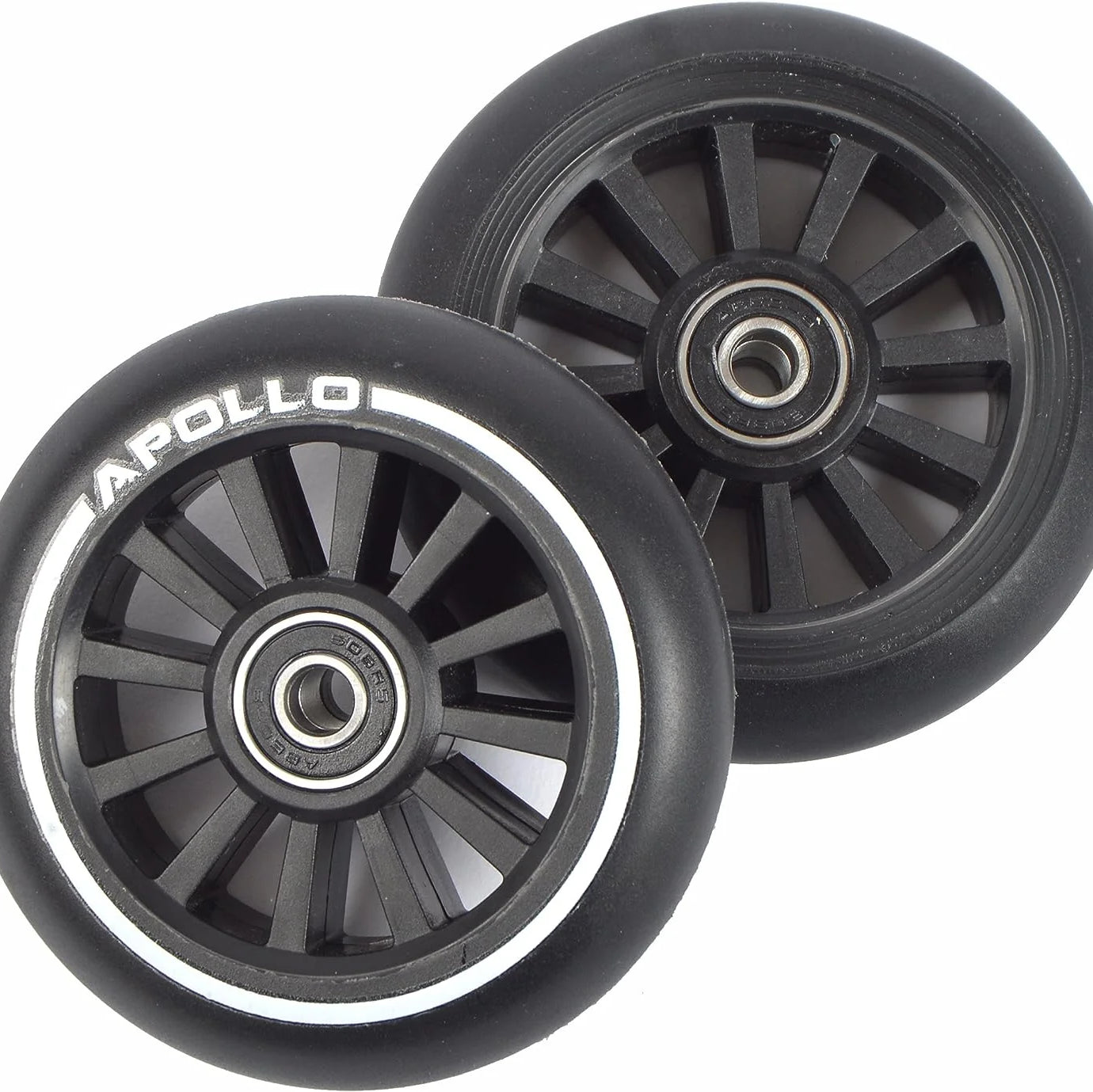 Apollo APOLLO Stunt Scooter reservewielenset Pro Wheels 100mm - ABEC 9 kogellagers Zwart - PP-Core