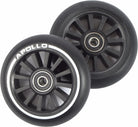 Apollo APOLLO Stunt Scooter reservewielenset Pro Wheels 100mm - ABEC 9 kogellagers Zwart - PP-Core