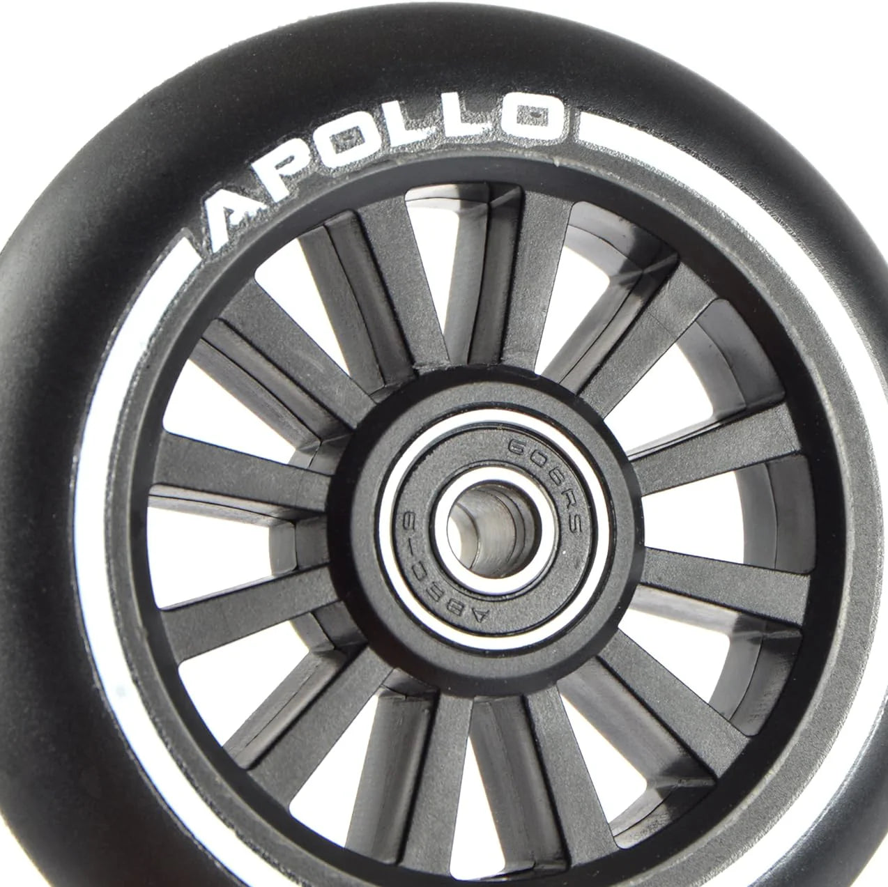 Apollo APOLLO Stunt Scooter reservewielenset Pro Wheels 100mm - ABEC 9 kogellagers Zwart - PP-Core
