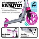 Apollo 145 mm City-Scooter met Vering "Skyracer" opvouwbaar en in hoogte verstelbaar Starlight