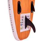 Apollo Funsport NL SUP Board 'Wood' 3m incl. SUP Peddel, Pomp en Reparatiekit Wood Wit