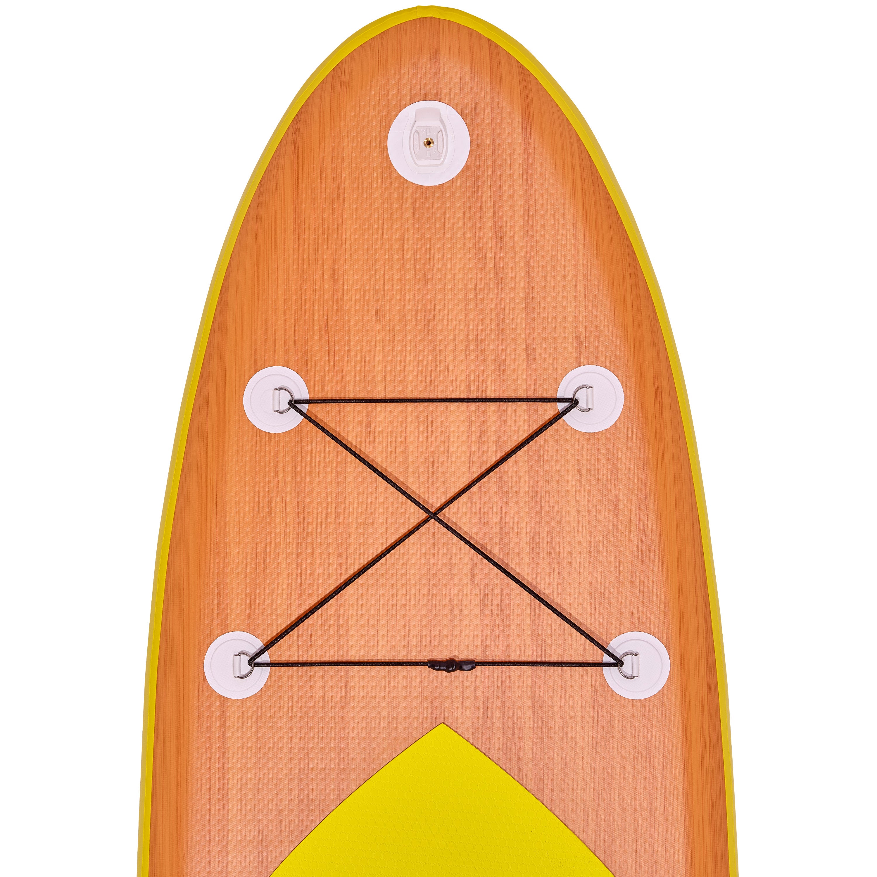 Apollo Funsport NL SUP Board 'Wood' 3m incl. SUP Peddel, Pomp en Reparatiekit Wood Geel
