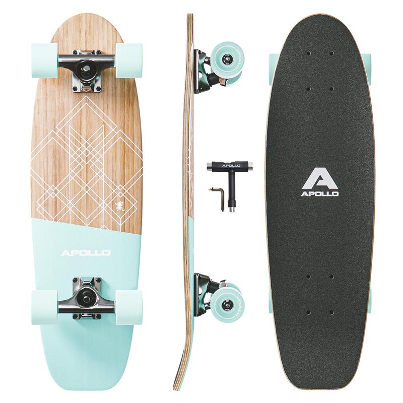 Apollo Mini-Longboard | Midi-Cruiser, compleet board 27" - Savaii Savaii