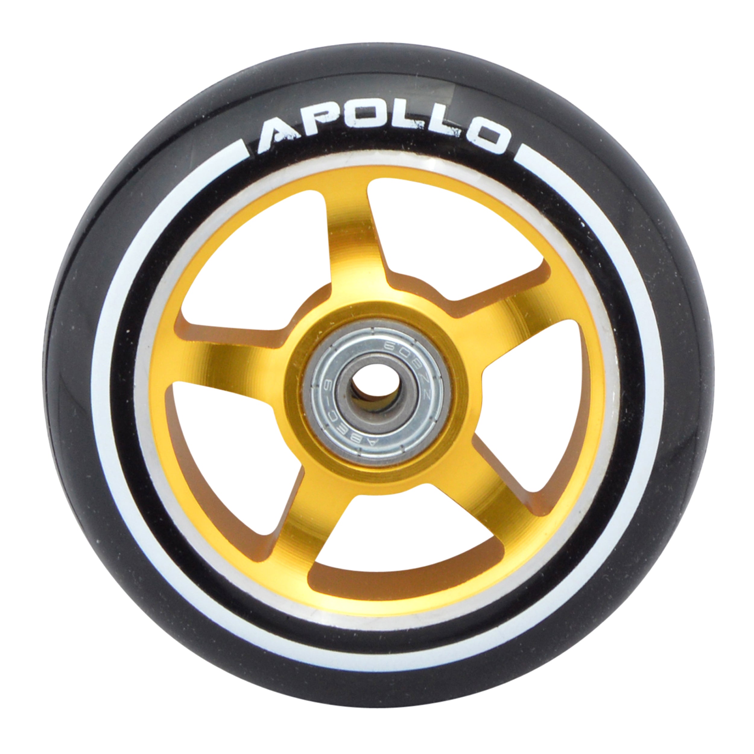 Apollo APOLLO Stunt Scooter reservewielenset Pro Wheels 100mm - ABEC 9 kogellagers Goud - ALU Core