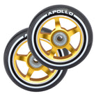 Apollo APOLLO Stunt Scooter reservewielenset Pro Wheels 100mm - ABEC 9 kogellagers Goud - ALU Core