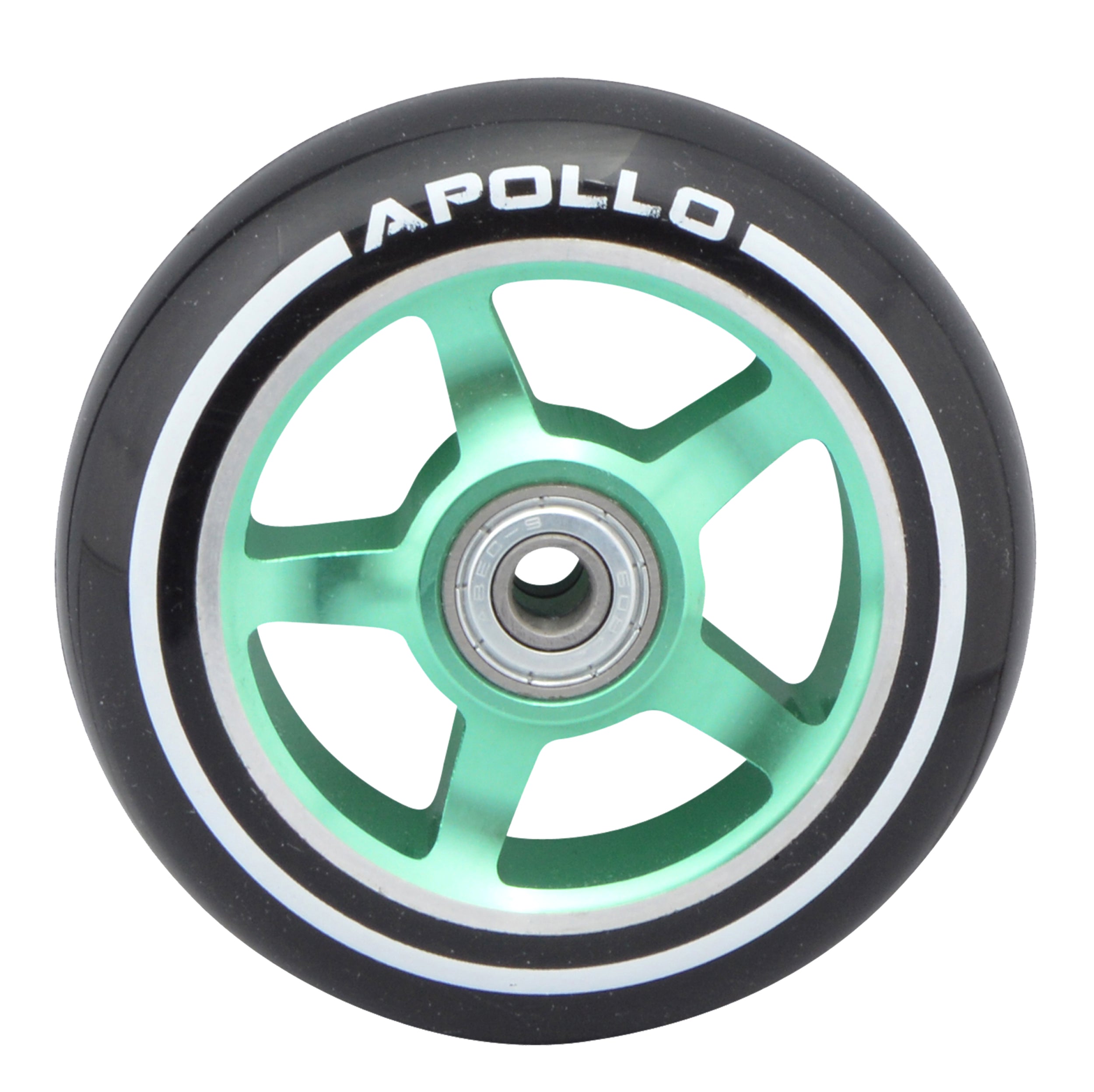 Apollo APOLLO Stunt Scooter reservewielenset Pro Wheels 100mm - ABEC 9 kogellagers Groen - ALU Core