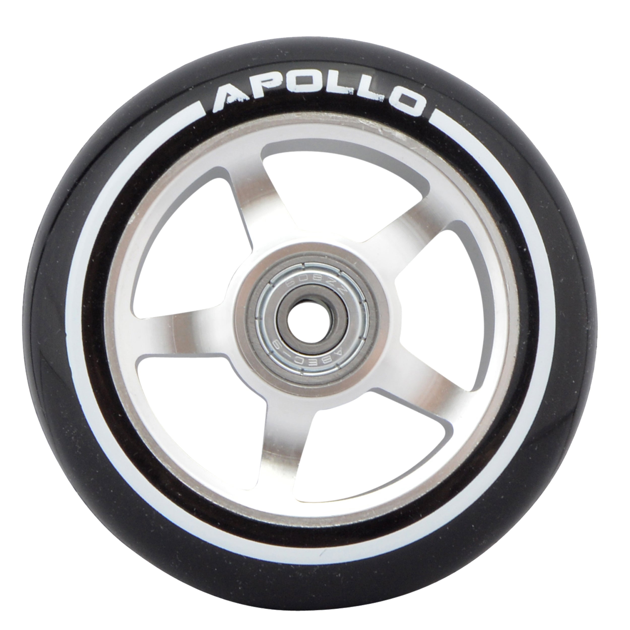 Apollo APOLLO Stunt Scooter reservewielenset Pro Wheels 100mm - ABEC 9 kogellagers Zilver - ALU Core