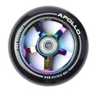 Apollo APOLLO Stunt Scooter reservewielenset Pro Wheels 100mm - ABEC 9 kogellagers Rainbow - ALU Core