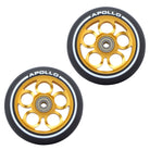 Apollo APOLLO Stunt Scooter reservewielenset Pro Wheels 110mm, ALU Core Goud