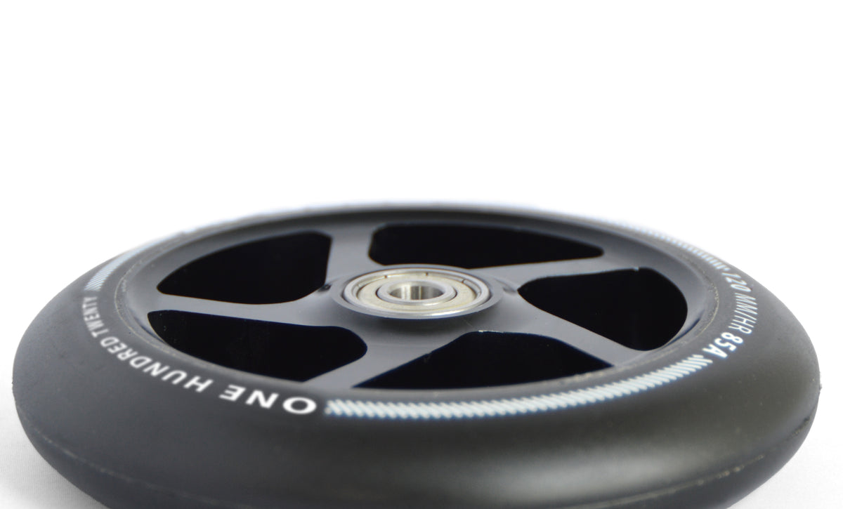 Apollo APOLLO Stunt Scooter reservewielenset Pro Wheels 120mm - ABEC 9 kogellagers Zwart