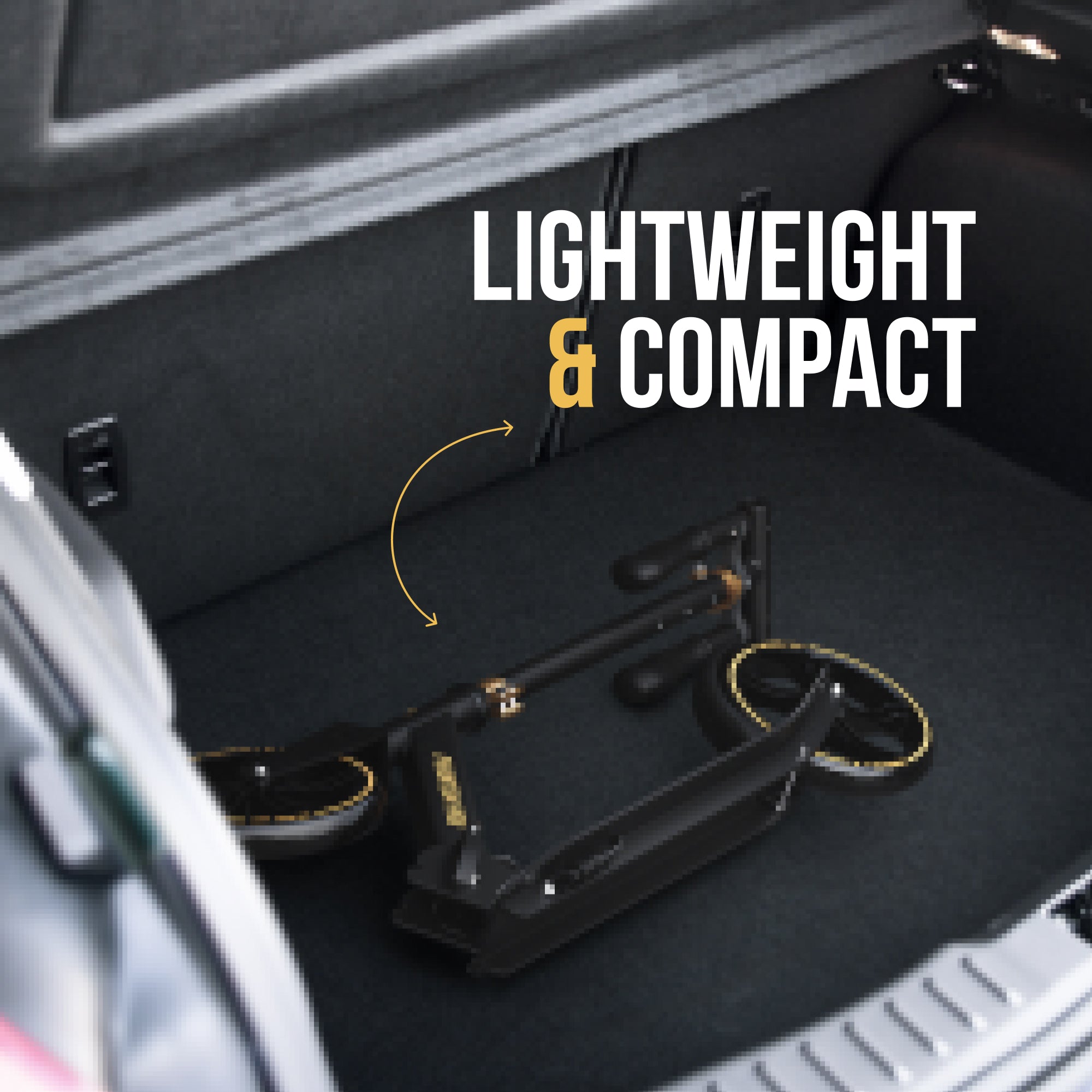 Apollo 'Phantom Pro' Opvouwbare en in hoogte verstelbare stadsscooter Goud