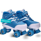 Apollo Disco Roller Soft Boots verstelbare rolschaatsen voor kinderen - Blueberry L (39-42)