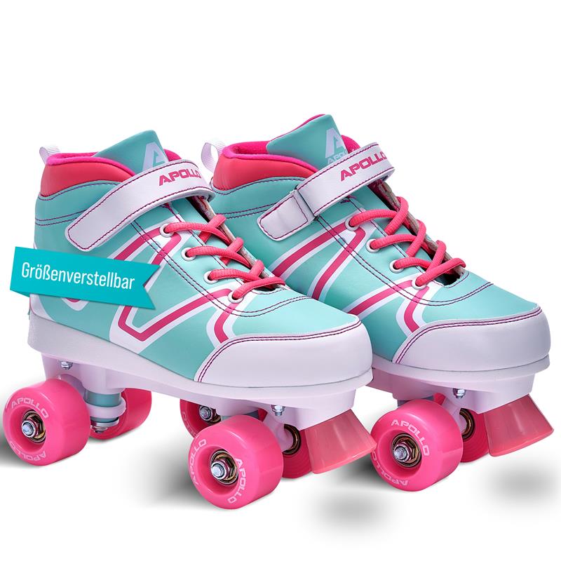 Apollo Disco Roller Soft Boots verstelbare rolschaatsen voor kinderen - Candy L (39-42)
