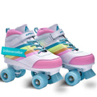Apollo Disco Roller Soft Boots verstelbare rolschaatsen voor kinderen - Rainbow Star L (39-42)