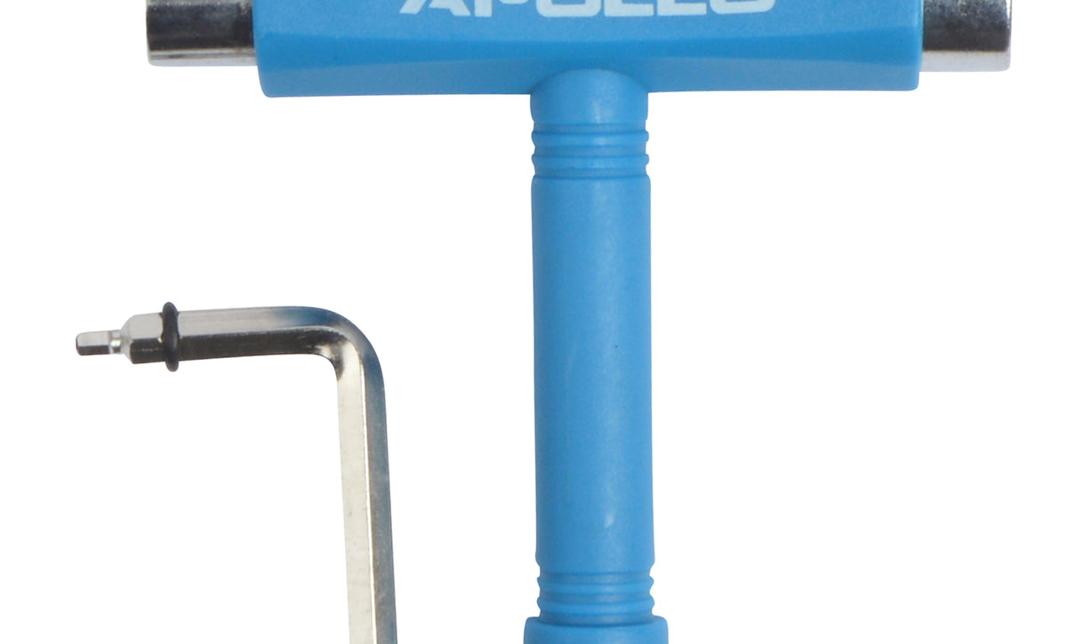 Apollo APOLLO T-Tool Schroefsleutel voor skateboard, scooter en longboard Blauw