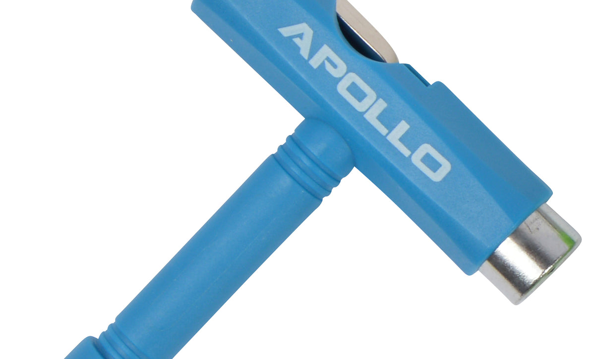 Apollo APOLLO T-Tool Schroefsleutel voor skateboard, scooter en longboard Blauw