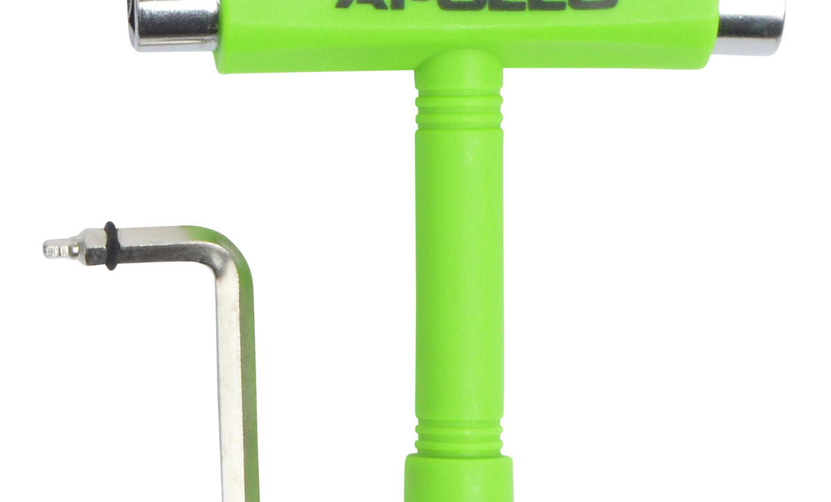 Apollo APOLLO T-Tool Schroefsleutel voor skateboard, scooter en longboard Groen