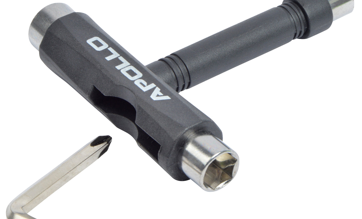 Apollo APOLLO T-Tool Schroefsleutel voor skateboard, scooter en longboard Zwart
