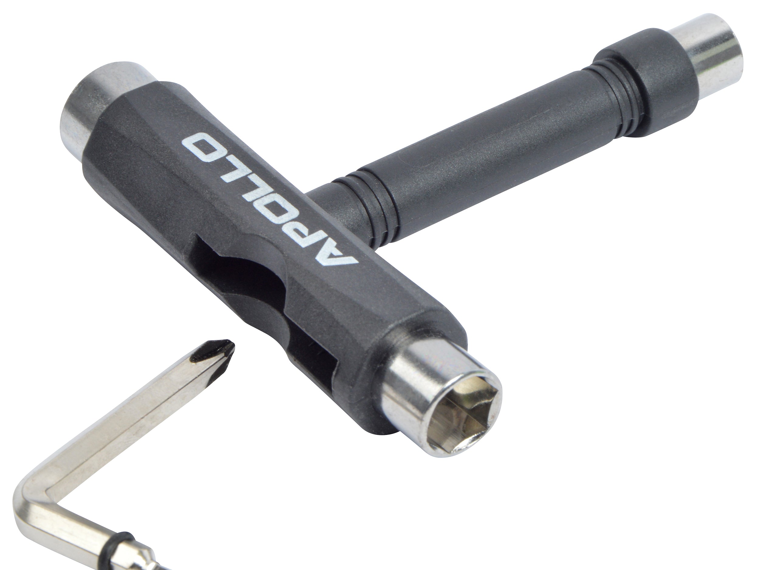 Apollo APOLLO T-Tool Schroefsleutel voor skateboard, scooter en longboard Zwart