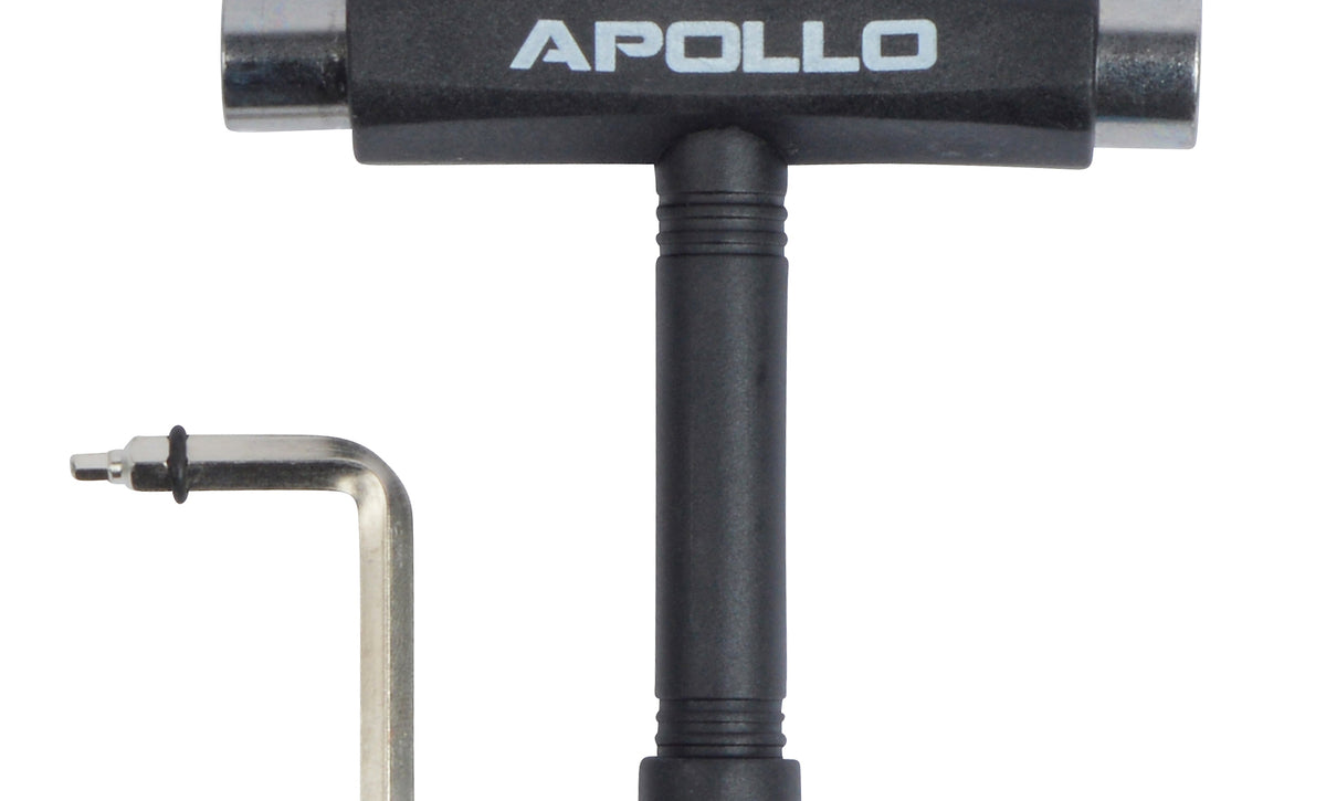 Apollo APOLLO T-Tool Schroefsleutel voor skateboard, scooter en longboard Zwart