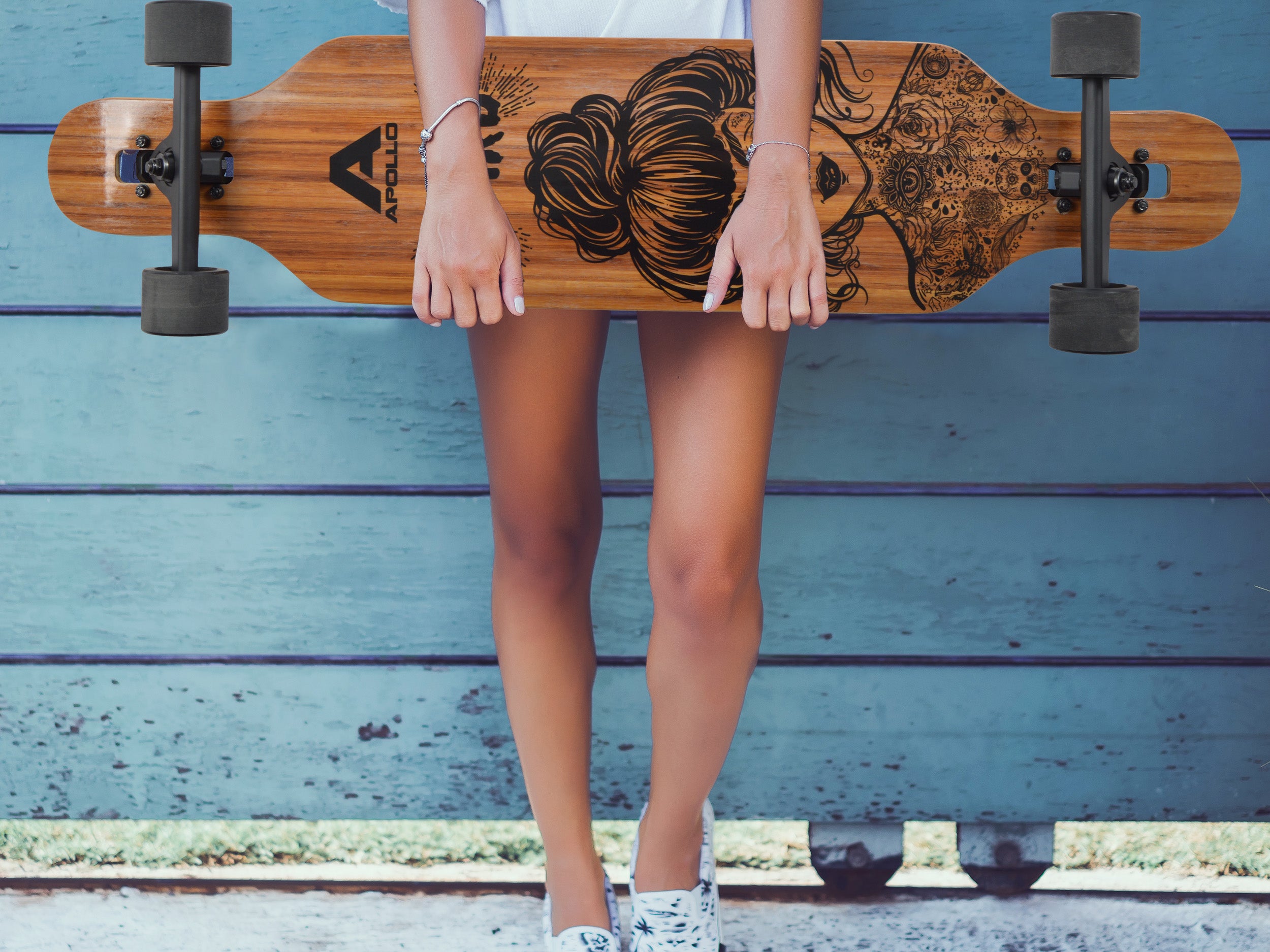 Apollo Glasvezel Longboard 39" incl. T-tool - Weird Weird