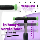 Apollo 'KidsPro 4' Opvouwbare Kinderstep met LED-Wielen Groen