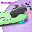 Apollo 'KidsPro 4' Opvouwbare Kinderstep met LED-Wielen Groen