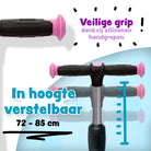 Apollo 'KidsPro 4' Opvouwbare Kinderstep met LED-Wielen Roze