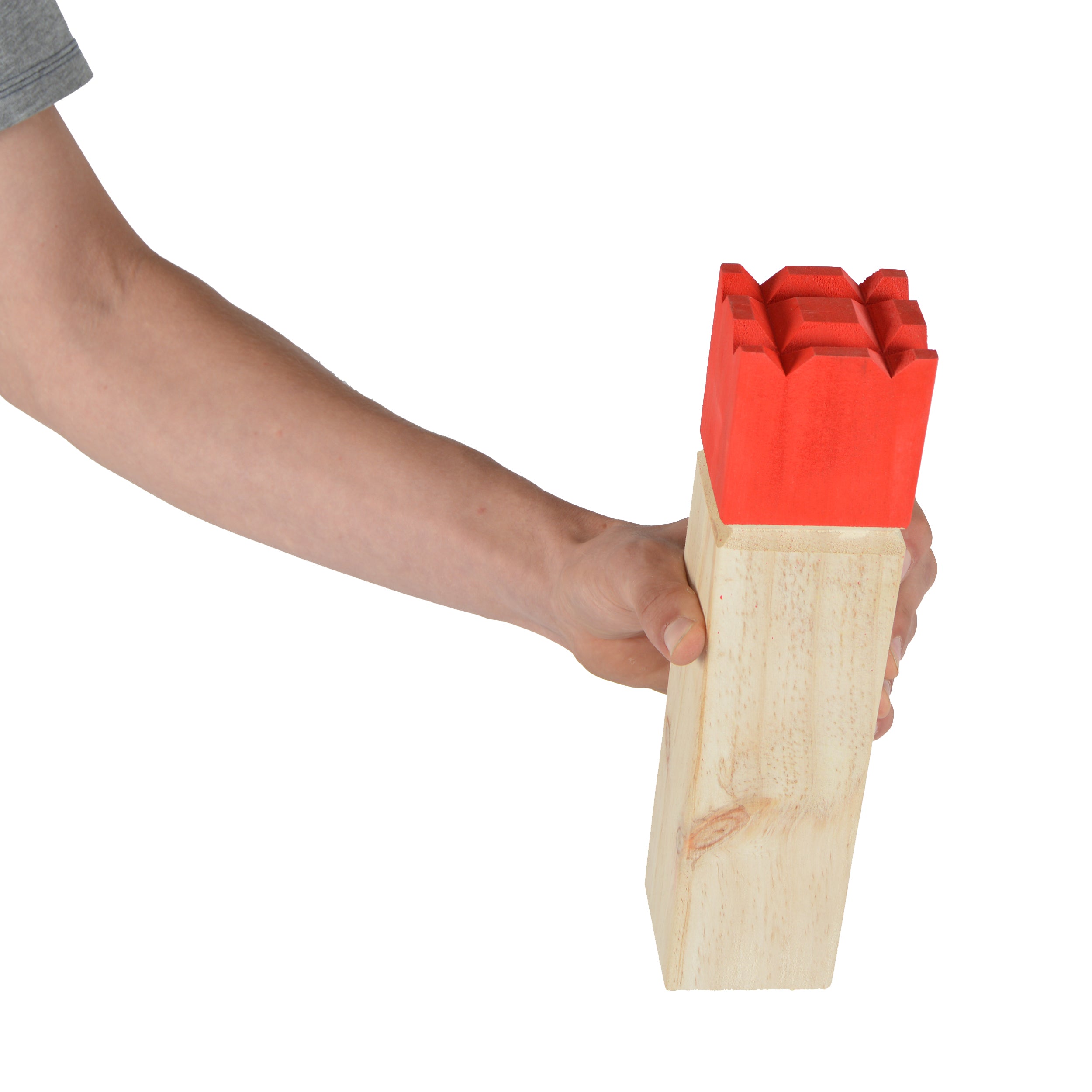 Ocean5 OCEAN5 Kubb - Origineel Viking werpspel, Houten schaak kegels spel Kubb - Deluxe - 30 x 7 cm (H B)