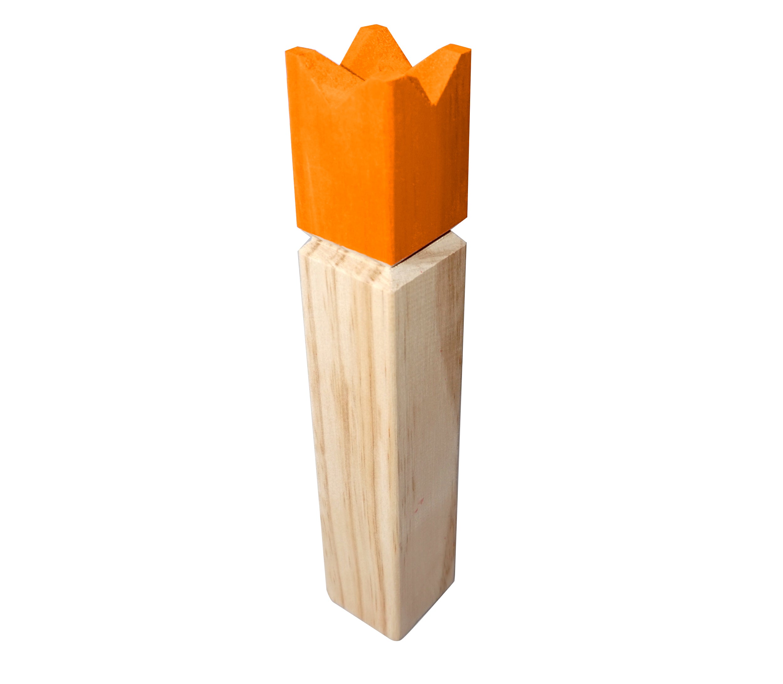 Ocean5 OCEAN5 Kubb - Origineel Viking werpspel, Houten schaak kegels spel Kubb - Gold - 25 x 4,7 cm (H B)