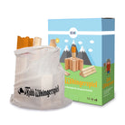 Ocean5 OCEAN5 Kubb - Origineel Viking werpspel, Houten schaak kegels spel Kubb - Gold - 25 x 4,7 cm (H B)