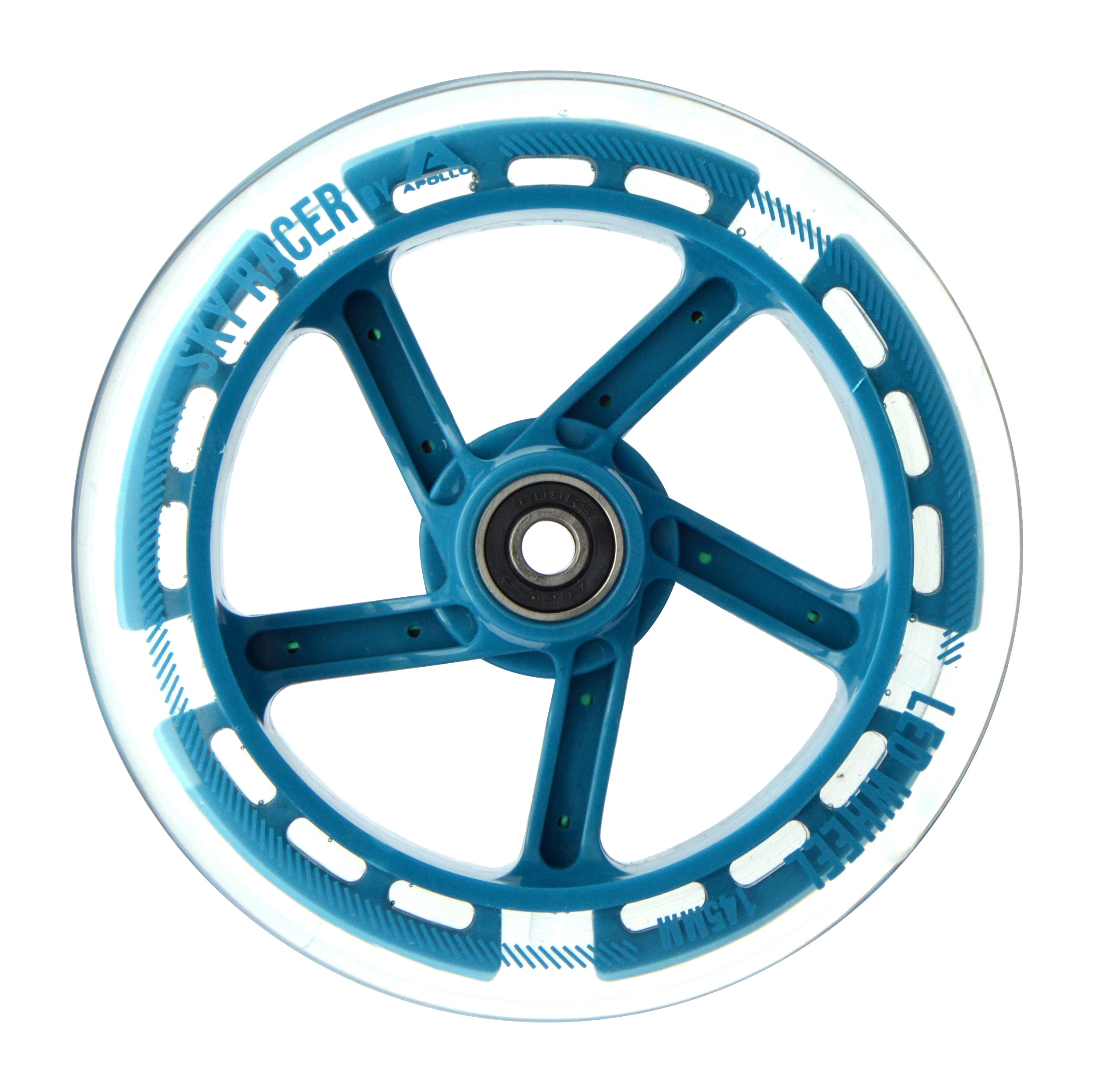 Apollo APOLLO Vervangingswielenset voor Skyracer - 145 mm wielenset Blauw