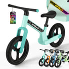 Apollo Funsport Nederland Trailbuddy LED loopfiets voor kinderen vanaf 2 jaar – 12 inch loopfiets met verlichting Mint