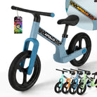 Apollo Funsport Nederland Trailbuddy LED loopfiets voor kinderen vanaf 2 jaar – 12 inch loopfiets met verlichting Blauw