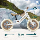 Apollo Funsport Nederland Trailbuddy loopfiets vanaf 2 jaar – 12 inch kinderloopfiets Wit