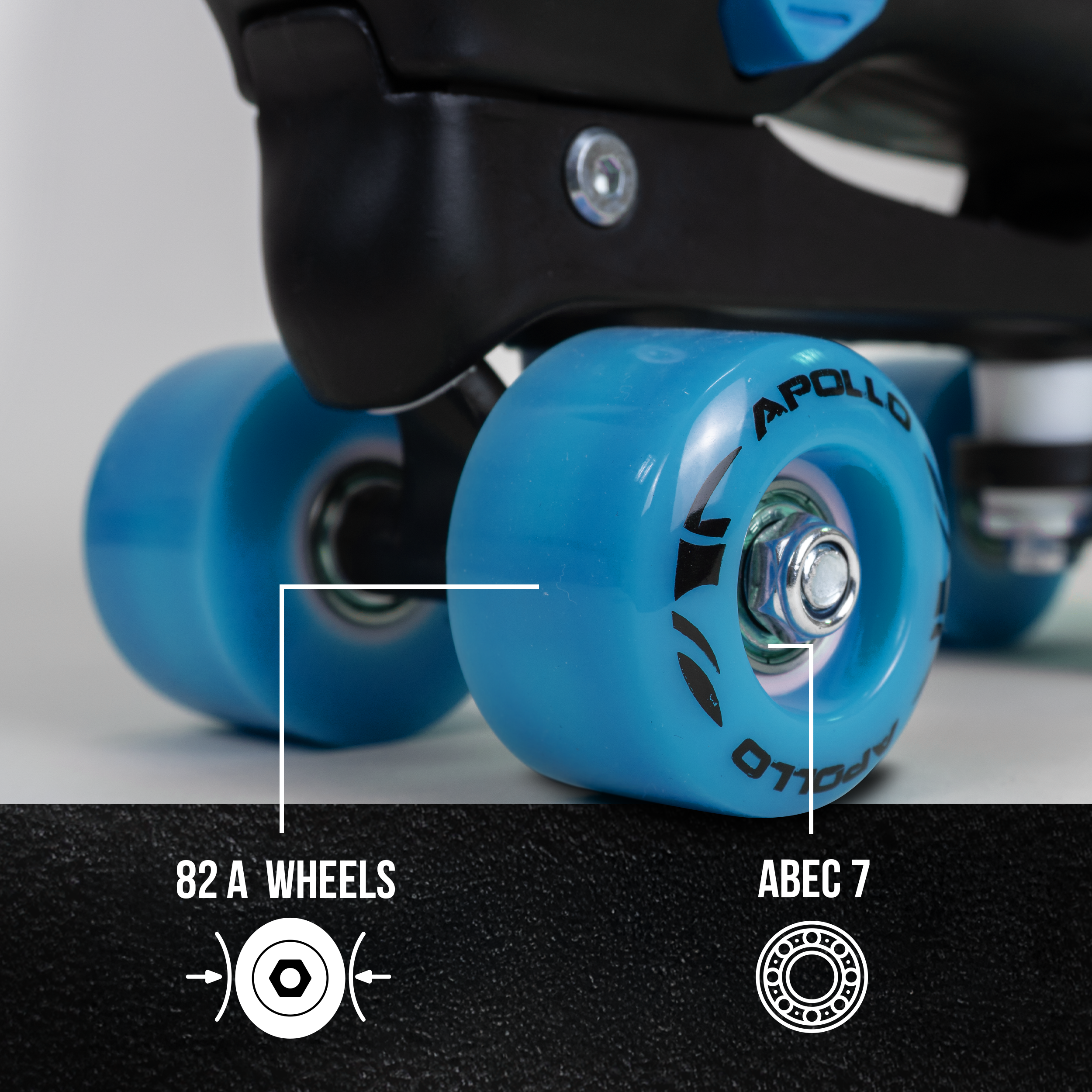 Apollo Funsport Nederland Apollo Champion Verstelbare Quad Skate - verstelbare rolschaatsen voor kinderen Blauw