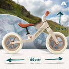 Apollo Funsport Nederland Trailbuddy loopfiets vanaf 2 jaar – 12 inch kinderloopfiets Beige