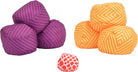 Apollo Funsport Nederland Ocean 5 Extreme Boule – Set van zachte boules Lines - Kleur: paars geel