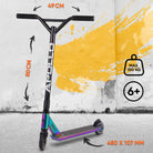 Apollo Funsport NL Stunt Scooter Gravity - Leuke step voor kinderen en tieners Regenboog