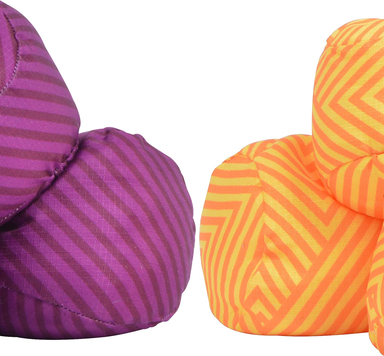Apollo Funsport Nederland Ocean 5 Extreme Boule – Set van zachte boules Lines - Kleur: paars geel
