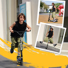 Apollo Funsport NL Stunt Scooter Gravity - Leuke step voor kinderen en tieners Zwart Groen