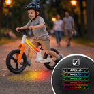 Apollo Funsport Nederland Trailbuddy LED loopfiets voor kinderen vanaf 2 jaar – 12 inch loopfiets met verlichting Wit