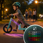 Apollo Funsport Nederland Trailbuddy LED loopfiets voor kinderen vanaf 2 jaar – 12 inch loopfiets met verlichting Mint
