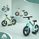Apollo Funsport Nederland Trailbuddy LED loopfiets voor kinderen vanaf 2 jaar – 12 inch loopfiets met verlichting Mint