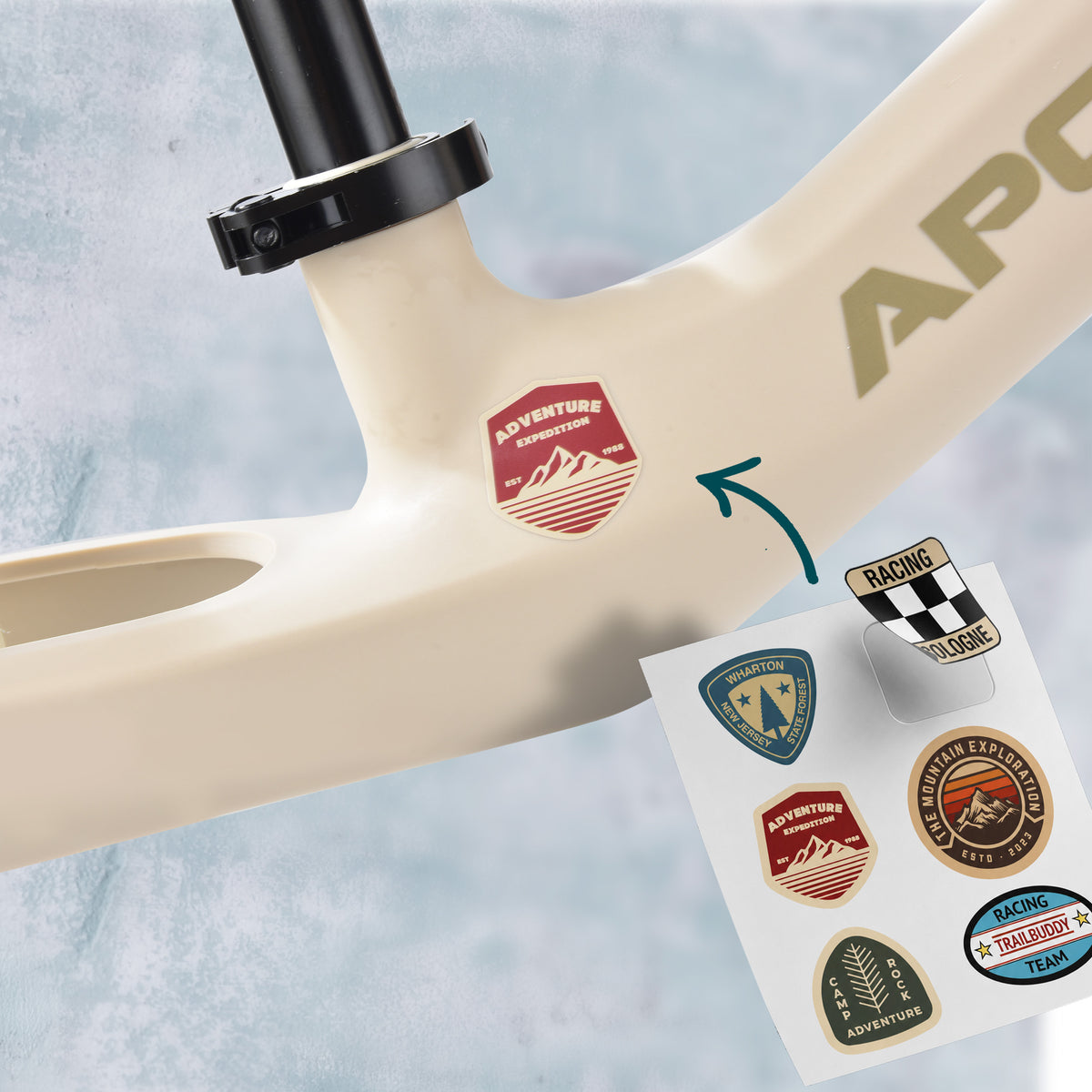 Apollo Funsport Nederland Trailbuddy loopfiets vanaf 2 jaar – 12 inch kinderloopfiets Beige