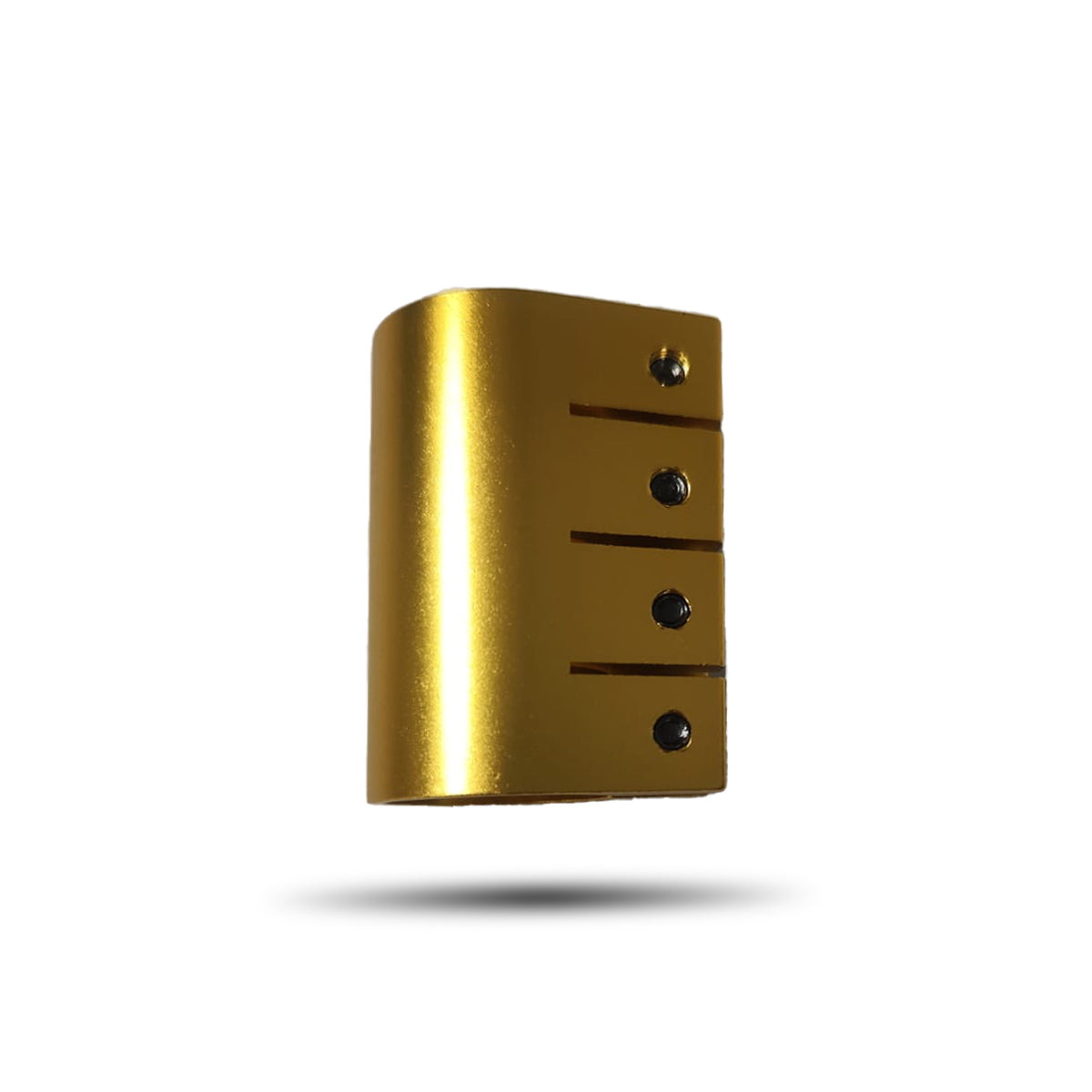 Apollo RESERVEONDERDEEL - Stuurklem stuntstep - 4 schroeven - Goud geanodiseerd