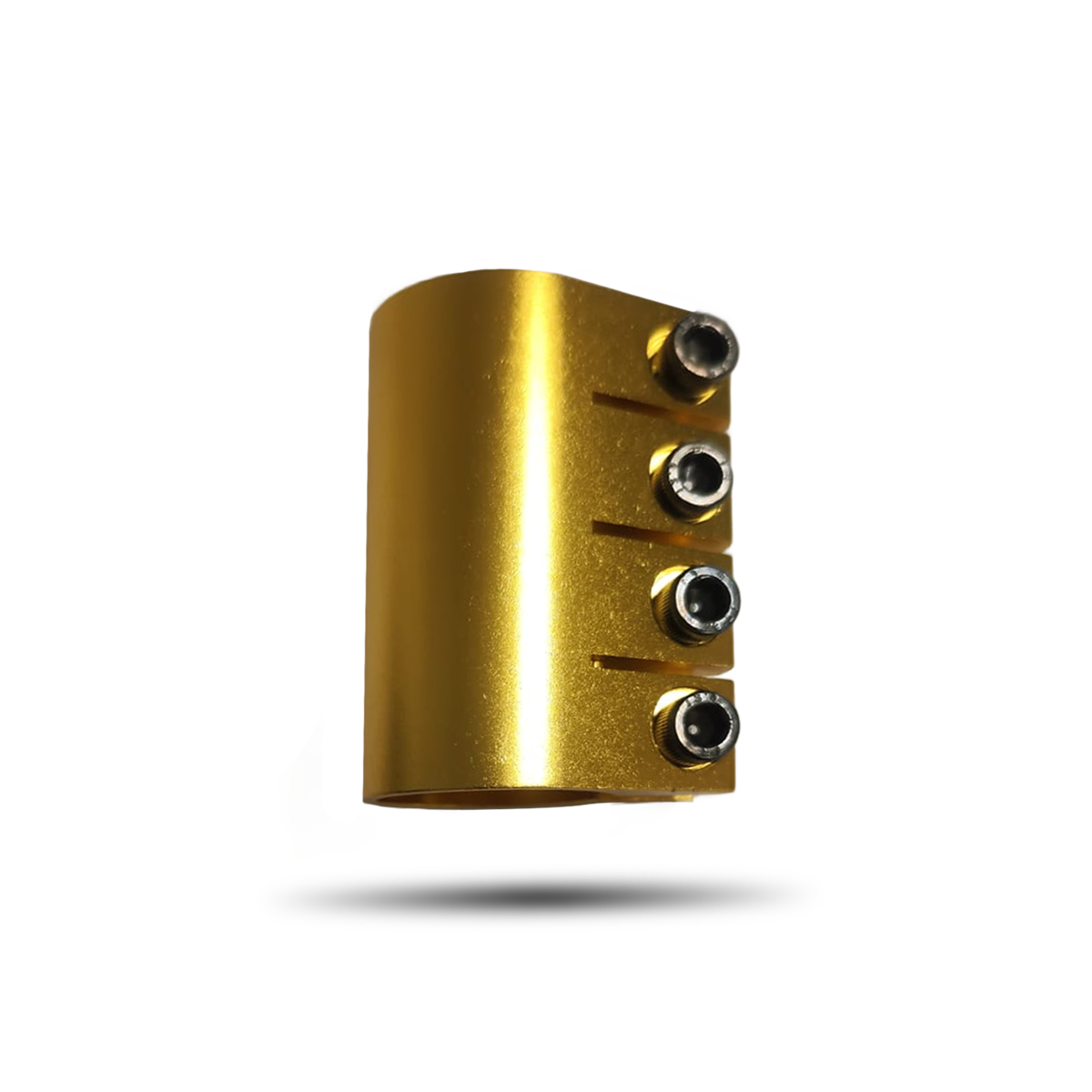 Apollo RESERVEONDERDEEL - Stuurklem stuntstep - 4 schroeven - Goud geanodiseerd