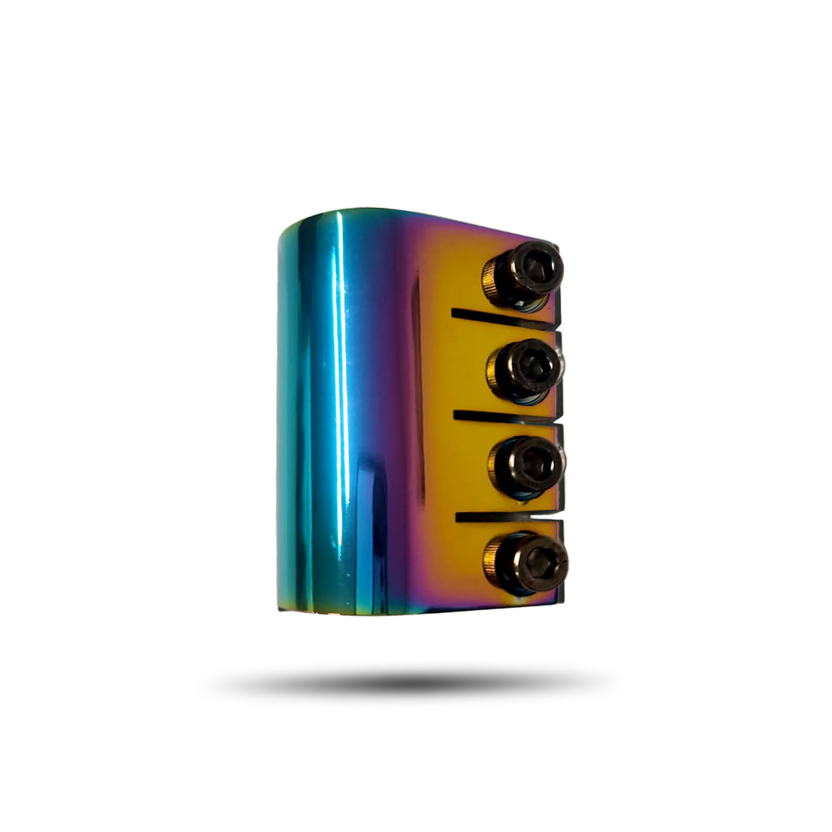 Apollo RESERVEONDERDEEL - Stuurklem stuntstep - 4 schroeven - RAINBOW