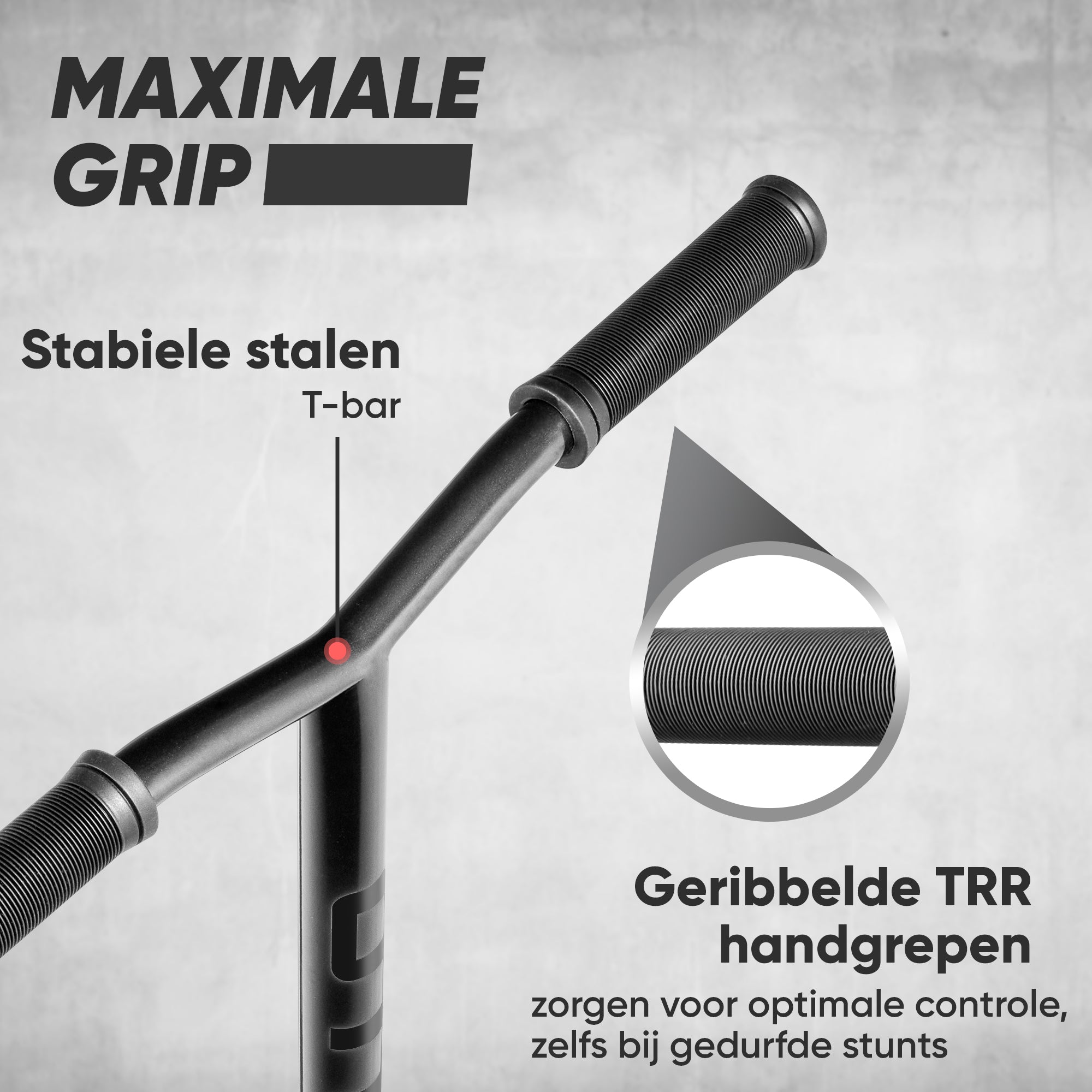 Apollo Stuntstep - Star Pro - Hoogwaardige geanodiseerde professionele stuntstep Schwarz